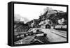Kennecott, Alaska - View of the Town-Lantern Press-Framed Stretched Canvas