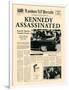 Kennedy Assassinated-The Vintage Collection-Framed Art Print