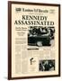 Kennedy Assassinated-The Vintage Collection-Framed Art Print