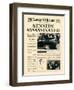 Kennedy Assassinated-The Vintage Collection-Framed Art Print