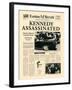 Kennedy Assassinated-The Vintage Collection-Framed Art Print