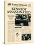 Kennedy Assassinated-The Vintage Collection-Stretched Canvas