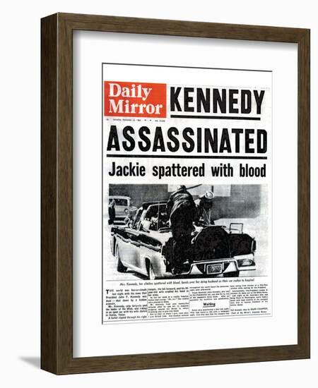 Kennedy Assassinated-null-Framed Photographic Print