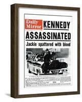 Kennedy Assassinated-null-Framed Photographic Print