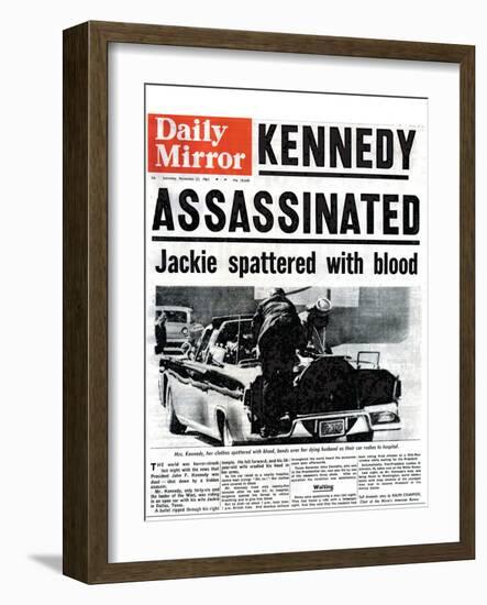 Kennedy Assassinated-null-Framed Photographic Print