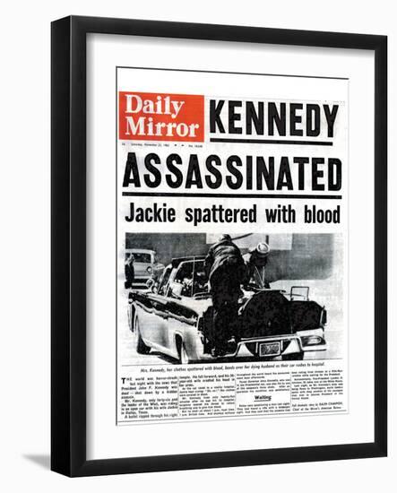 Kennedy Assassinated-null-Framed Photographic Print