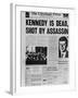 Kennedy Assassination Headline-null-Framed Photo