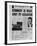 Kennedy Assassination Headline-null-Framed Photo