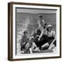 Kennedy Family: Robert, Joe Jr, Patricia, Eunice, Jean, Rose and Ted-Alfred Eisenstaedt-Framed Premium Photographic Print