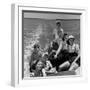 Kennedy Family: Robert, Joe Jr, Patricia, Eunice, Jean, Rose and Ted-Alfred Eisenstaedt-Framed Premium Photographic Print