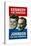 Kennedy For President/Johnson For Vice President, 1960 Democratic Presidential Campaign Poster-null-Stretched Canvas