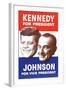 Kennedy for President; Johnson for Vice President-null-Framed Art Print