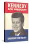 Kennedy for President Poster-null-Stretched Canvas