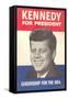 Kennedy for President Poster-null-Framed Stretched Canvas