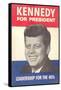 Kennedy for President Poster-null-Framed Stretched Canvas