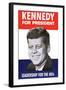 Kennedy for President-null-Framed Art Print