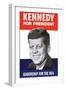 Kennedy for President-null-Framed Art Print