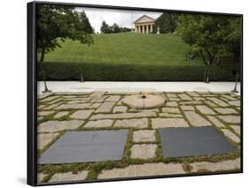 Kennedy Graves in Arlington Cemetery, Virginia, USA-null-Framed Photographic Print