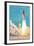 Kennedy Space Center, Cape Canaveral, Florida-Lantern Press-Framed Art Print