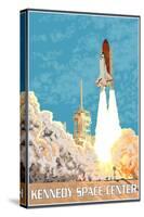 Kennedy Space Center, Cape Canaveral, Florida-Lantern Press-Stretched Canvas