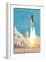 Kennedy Space Center, Cape Canaveral, Florida-Lantern Press-Framed Art Print