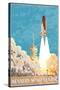Kennedy Space Center, Cape Canaveral, Florida-Lantern Press-Stretched Canvas