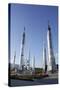 Kennedy Space Center Rocket Garden-Mark Williamson-Stretched Canvas