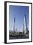 Kennedy Space Center Rocket Garden-Mark Williamson-Framed Premium Photographic Print