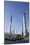 Kennedy Space Center Rocket Garden-Mark Williamson-Mounted Photographic Print