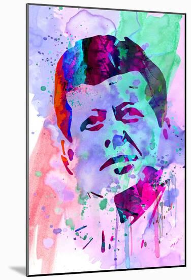 Kennedy Watercolor 2-Anna Malkin-Mounted Poster