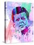 Kennedy Watercolor 2-Anna Malkin-Stretched Canvas