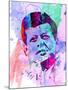 Kennedy Watercolor 2-Anna Malkin-Mounted Art Print