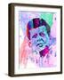 Kennedy Watercolor 2-Anna Malkin-Framed Art Print