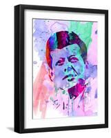 Kennedy Watercolor 2-Anna Malkin-Framed Art Print