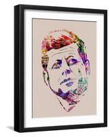 Kennedy Watercolor-Anna Malkin-Framed Art Print