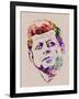 Kennedy Watercolor-Anna Malkin-Framed Art Print