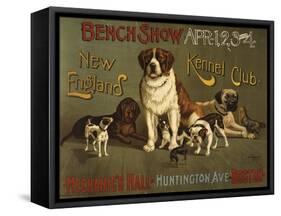 Kennel Club-null-Framed Stretched Canvas