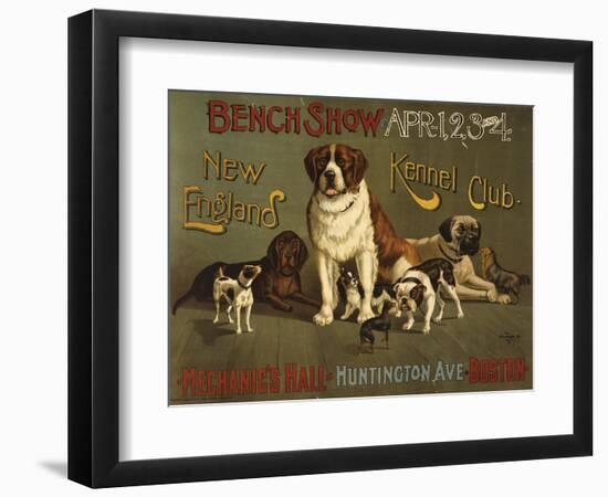 Kennel Club-null-Framed Premium Giclee Print