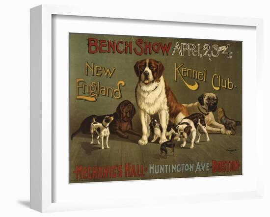 Kennel Club-null-Framed Giclee Print