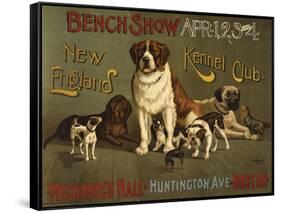 Kennel Club-null-Framed Stretched Canvas