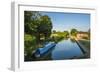 Kennet and Avon Canal at Pewsey Near Marlborough, Wiltshire, England, United Kingdom, Europe-Matthew-Framed Photographic Print