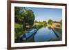 Kennet and Avon Canal at Pewsey Near Marlborough, Wiltshire, England, United Kingdom, Europe-Matthew-Framed Photographic Print