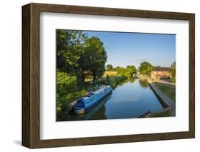 Kennet and Avon Canal at Pewsey Near Marlborough, Wiltshire, England, United Kingdom, Europe-Matthew-Framed Photographic Print