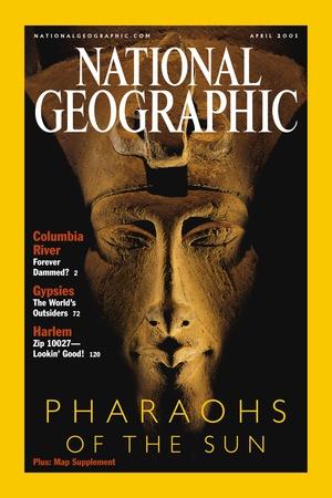 Cover of the April, 2001 National Geographic Magazine