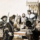 Only Two Survived the Massacre at New Brandenburg-Kenneth John Petts-Giclee Print