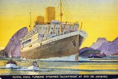Werbeplakat für den Königlichen Postdienst nach nach Südamerika. Um 1930-Kenneth Shoesmith-Giclee Print