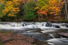 Old Man's Cave Upper Falls-KennethKeifer-Photographic Print