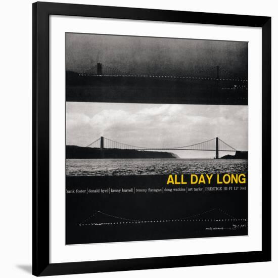 Kenny Burrell - All Day Long-null-Framed Art Print