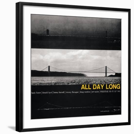 Kenny Burrell - All Day Long-null-Framed Art Print