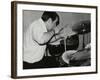 Kenny Clare Playing the Drums, London, 1978-Denis Williams-Framed Photographic Print